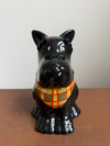 Vintage Scottie Dog Biscuit Barrel