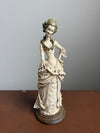 Vintage Resin Nymphenberg Style Figure