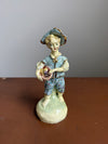 Vintage Hand Built Figure Of A Boy