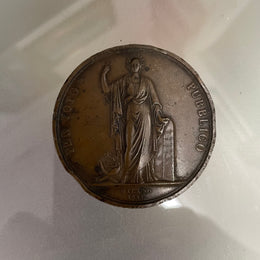 Medal Commemorating The Engineer & Architect Guiseppe Barbieri 1833