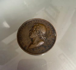 Medal Commemorating The Engineer & Architect Guiseppe Barbieri 1833 | Antique & Vintage | Moonee Ponds Antiques | Australia Wide Delivery