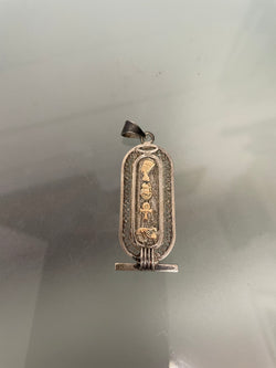 Vintage Silver & Gold Egyptian Pendant | Antique & Vintage | Moonee Ponds Antiques | Australia Wide Delivery