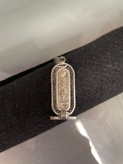 Vintage Silver & Gold Egyptian Pendant | Antique & Vintage | Moonee Ponds Antiques | Australia Wide Delivery