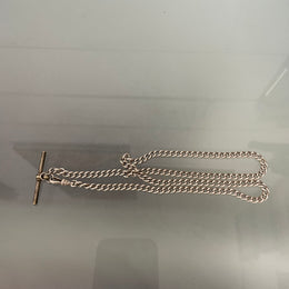 Vintage Hallmarked Silver Curb Link Chain