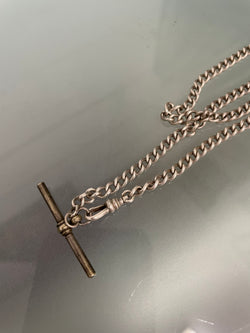 Vintage Hallmarked Silver Curb Link Chain | Antique & Vintage | Moonee Ponds Antiques | Australia Wide Delivery