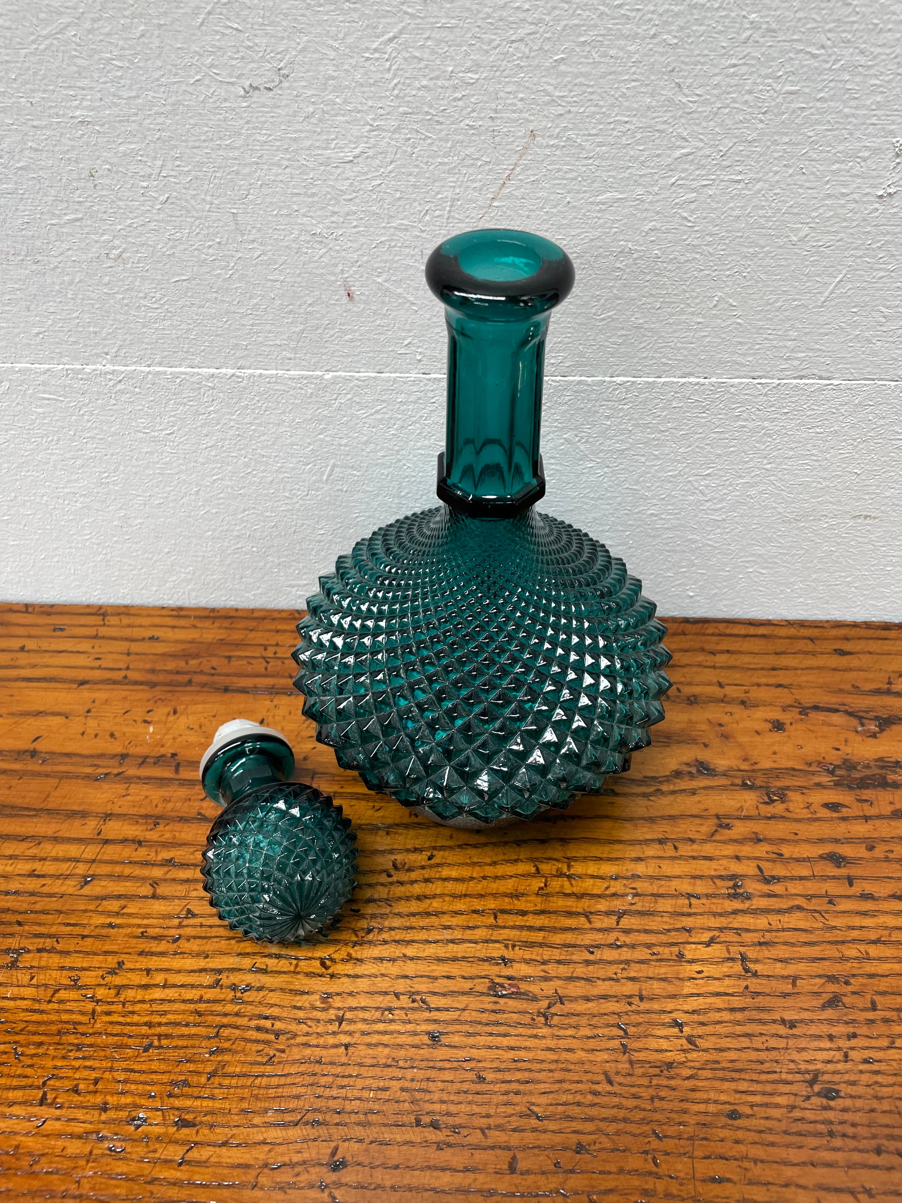 Vintage Teal Genie Bottle | Antique & Vintage | Moonee Ponds Antiques | Australia Wide Delivery