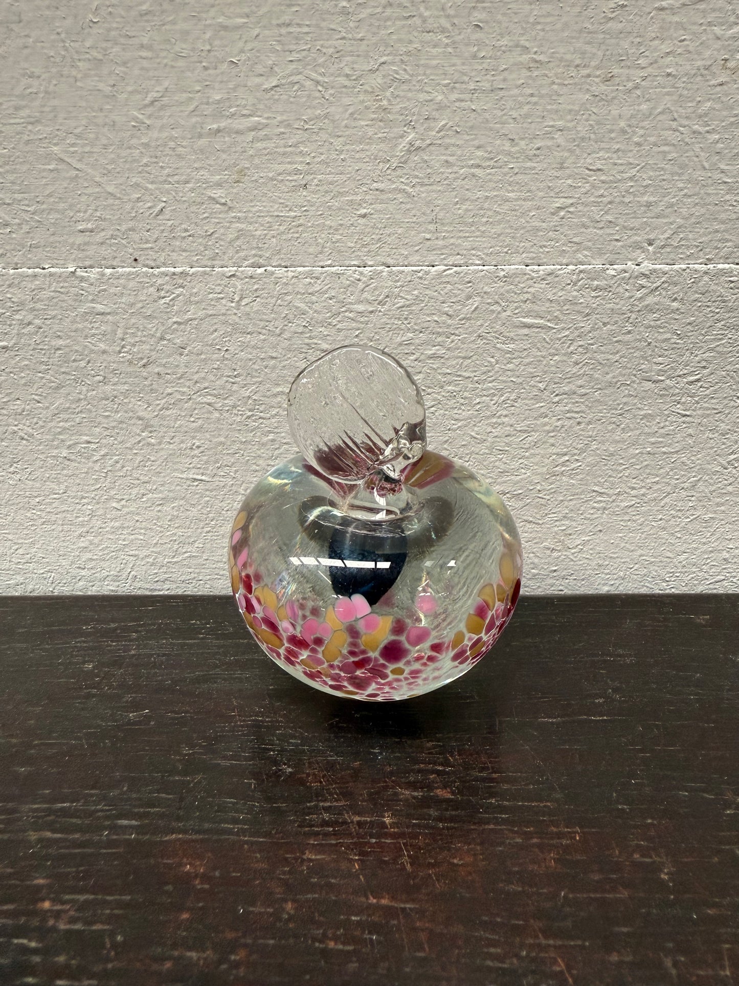 Hand Made & Signed Art Glass Apple