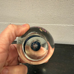 Hand Made & Signed Art Glass Apple