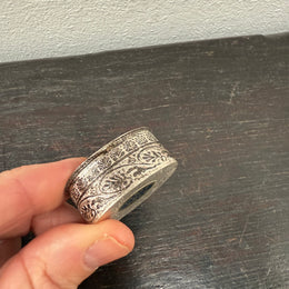 Vintage Italian Silver Metal & Fine Micro Mosaic Pill Box