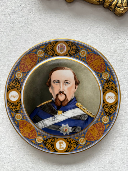 Bing & Grondahl Plate Of Kong Frederik VII