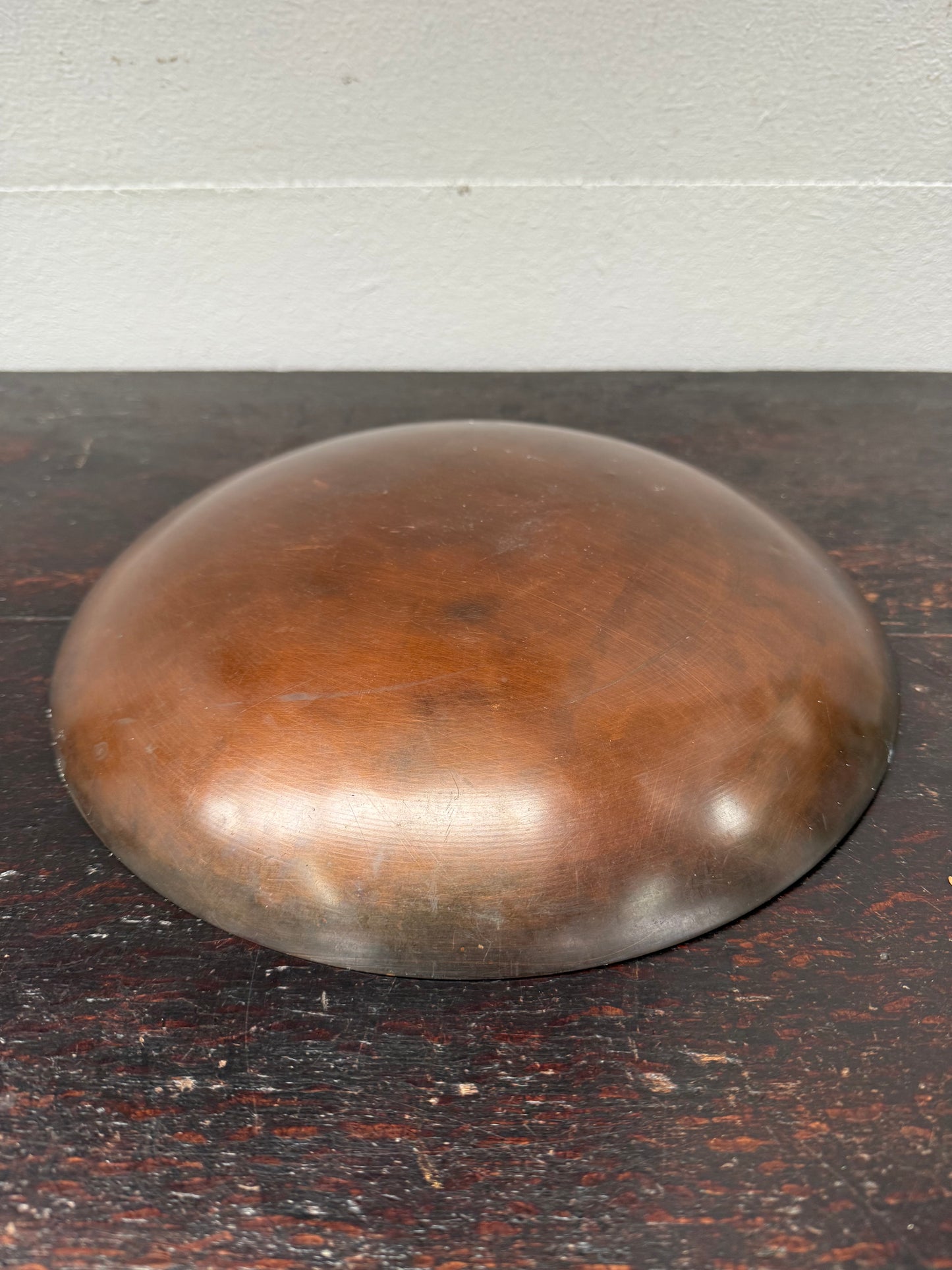 Mid Century Modern Design Copper Bowl / Plaque