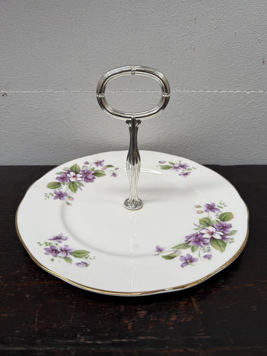 Vintage Cake Serving With Handle