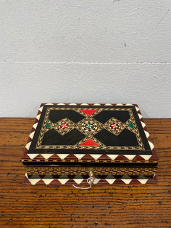Vintage Inlaid Jewellery Box | Antique & Vintage | Moonee Ponds Antiques | Australia Wide Delivery