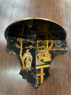Pair of Papier Mache Chinese Wall Shelves | Antique & Vintage | Moonee Ponds Antiques | Australia Wide Delivery