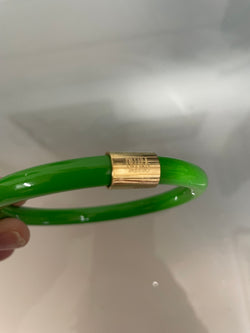 Italian Green Porcelain Bangle | Antique & Vintage | Moonee Ponds Antiques | Australia Wide Delivery