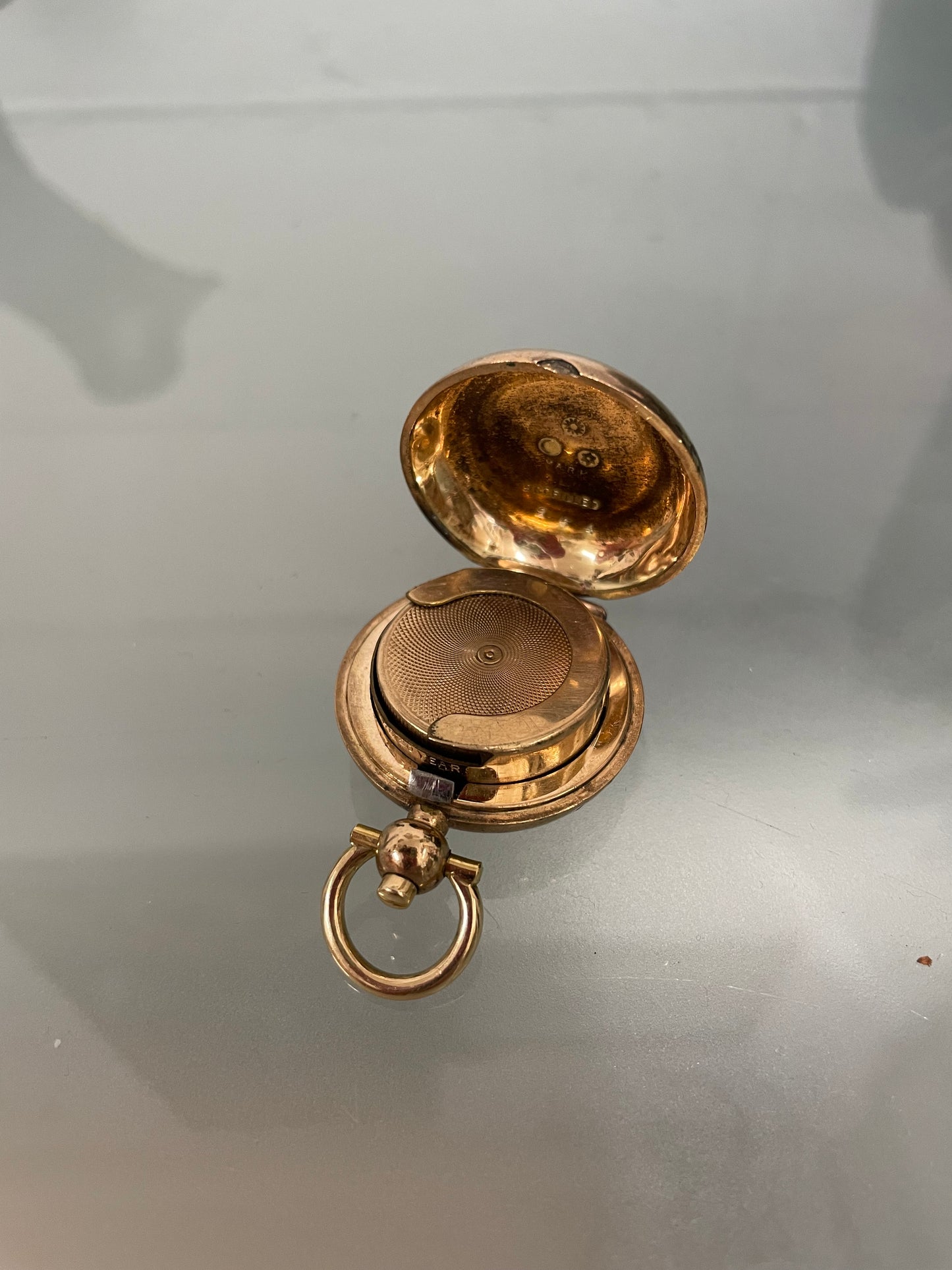 Edwardian 9ct Gold filled Sovereign Case