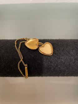 "Rodd" 9ct Lined Childs Locket & Gold Chain | Antique & Vintage | Moonee Ponds Antiques | Australia Wide Delivery