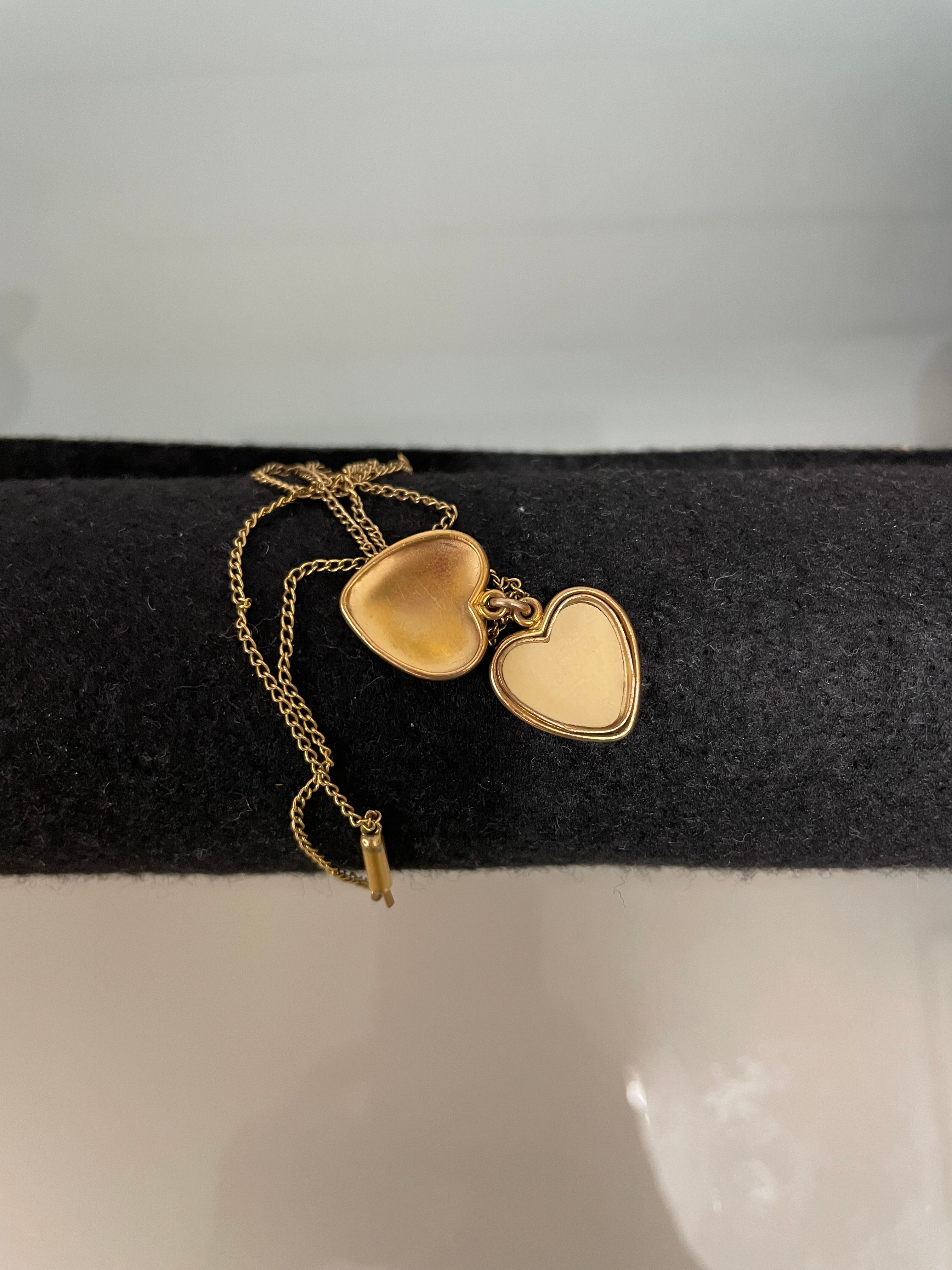 "Rodd" 9ct Lined Childs Locket & Gold Chain | Antique & Vintage | Moonee Ponds Antiques | Australia Wide Delivery
