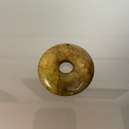 Antique 19th Century Chinese Jade Disc