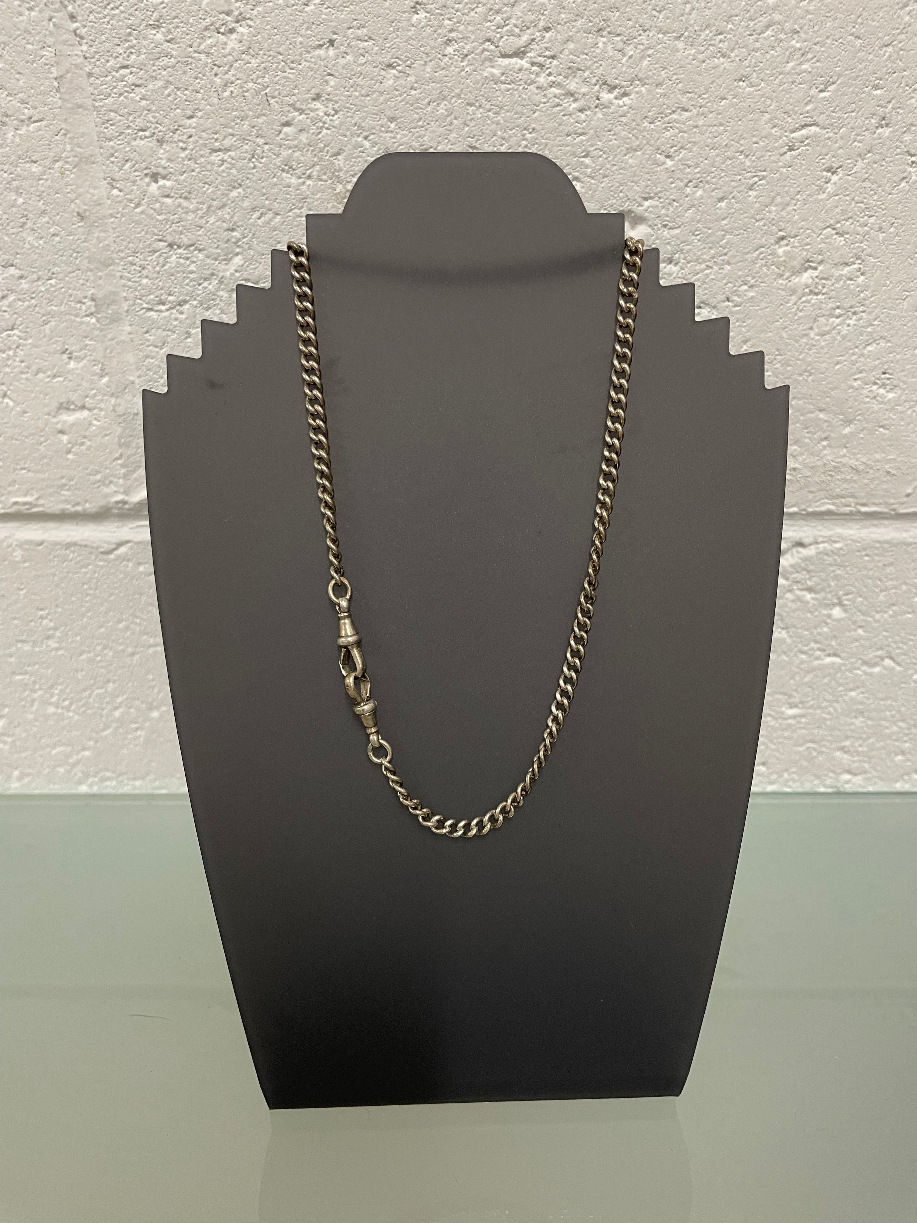 Heavy Antique Sterling Silver Fob Chain 18.9 gms. | Antique & Vintage | Moonee Ponds Antiques | Australia Wide Delivery