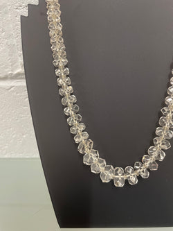 Antique Silver & Cut Crystal Necklace | Antique & Vintage | Moonee Ponds Antiques | Australia Wide Delivery