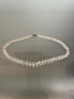 Antique Silver & Cut Crystal Necklace | Antique & Vintage | Moonee Ponds Antiques | Australia Wide Delivery