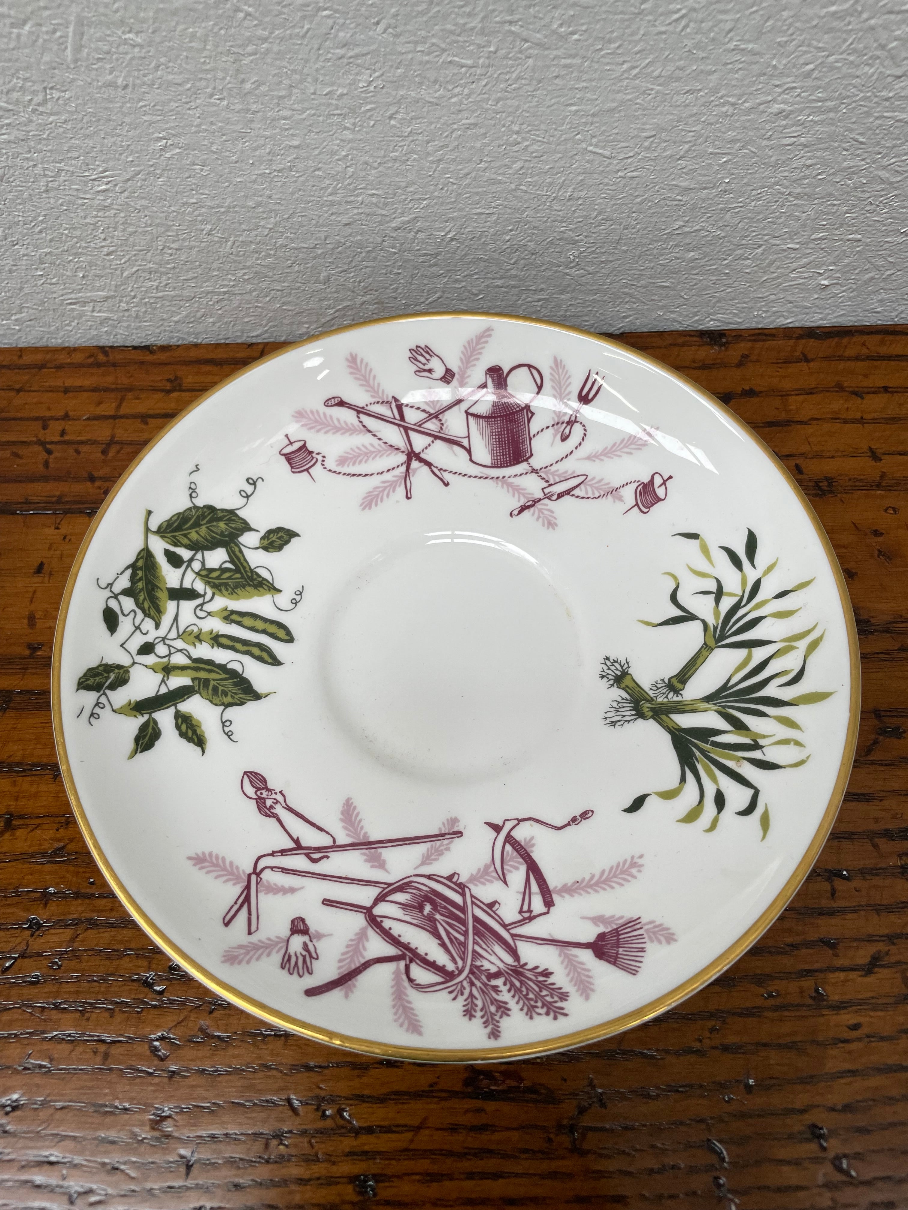 Large Royal Worcester "Very Important Person" Cup & Saucer | Antique & Vintage | Moonee Ponds Antiques | Australia Wide Delivery