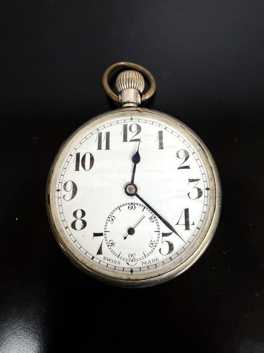 Early to Mid 20th Cent. Open Face Pocket Watch