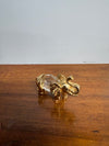 Vintage Crystal & Gold Tone Metal Elephant | Antique & Vintage | Moonee Ponds Antiques | Australia Wide Delivery