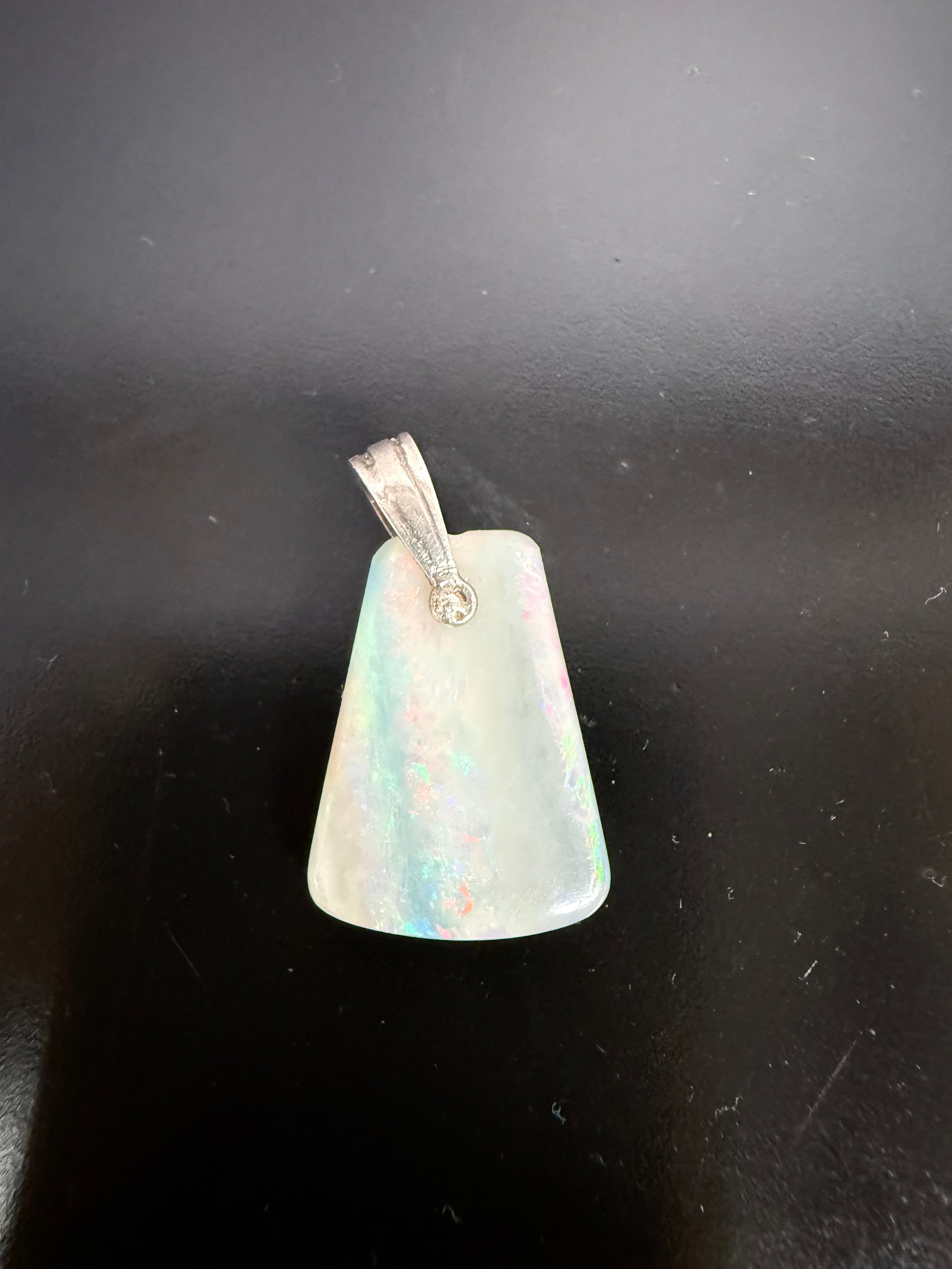 Good vintage Boulder Opal With Silver Loop | Antique & Vintage | Moonee Ponds Antiques | Australia Wide