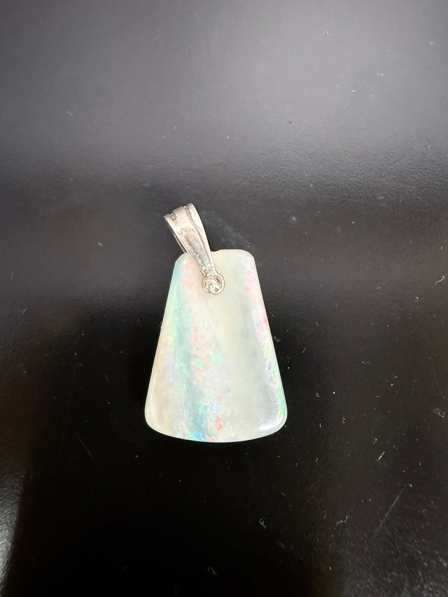 Good vintage Boulder Opal With Silver Loop