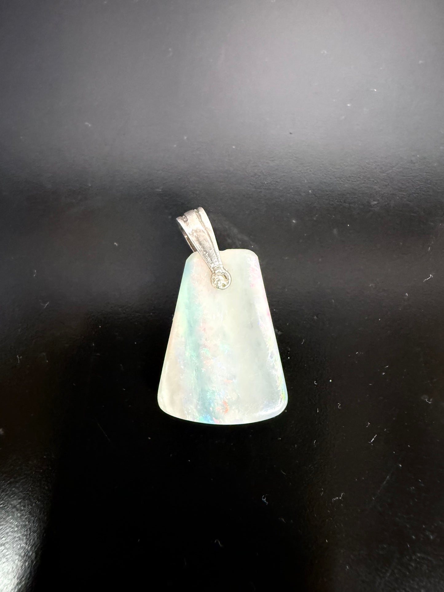 Good vintage Boulder Opal With Silver Loop