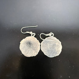 Pair Vintage Art Nouveau Silver (925) Earrings