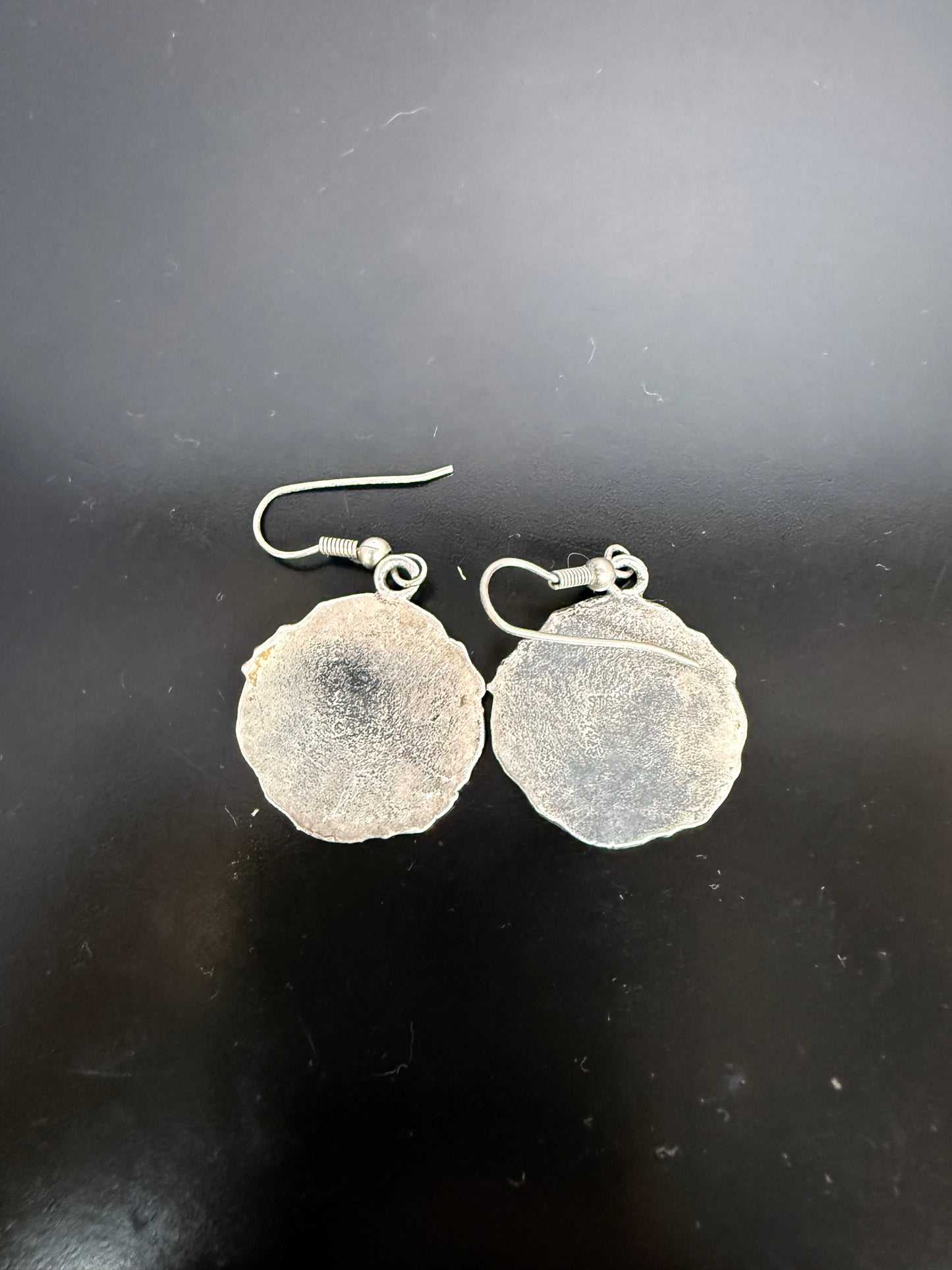 Pair Vintage Art Nouveau Silver (925) Earrings