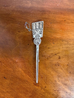 Vintage Celtic Design Kilt Pin. Makers Name. | Antique & Vintage | Moonee Ponds Antiques | Australia Wide Delivery