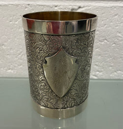 Superbly Crafted Victorian Silver Plated Cup | Antique & Vintage | Moonee Ponds Antiques | Australia Wide Delivery