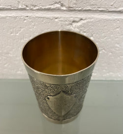 Superbly Crafted Victorian Silver Plated Cup | Antique & Vintage | Moonee Ponds Antiques | Australia Wide Delivery
