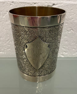 Superbly Crafted Victorian Silver Plated Cup | Antique & Vintage | Moonee Ponds Antiques | Australia Wide Delivery