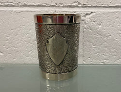 Superbly Crafted Victorian Silver Plated Cup | Antique & Vintage | Moonee Ponds Antiques | Australia Wide Delivery