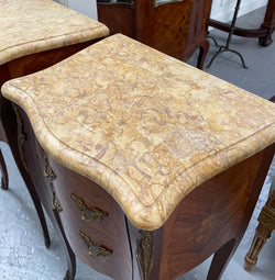 Pair of French Miniature Commode Bed Side Tables | Antique & Vintage | Moonee Ponds Antiques | Australia Wide Delivery