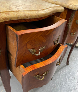 Pair of French Miniature Commode Bed Side Tables | Antique & Vintage | Moonee Ponds Antiques | Australia Wide Delivery