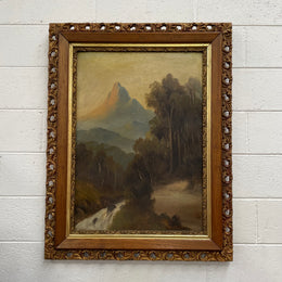 Beautiful Pair of Victorian Oil on Board Landscapes