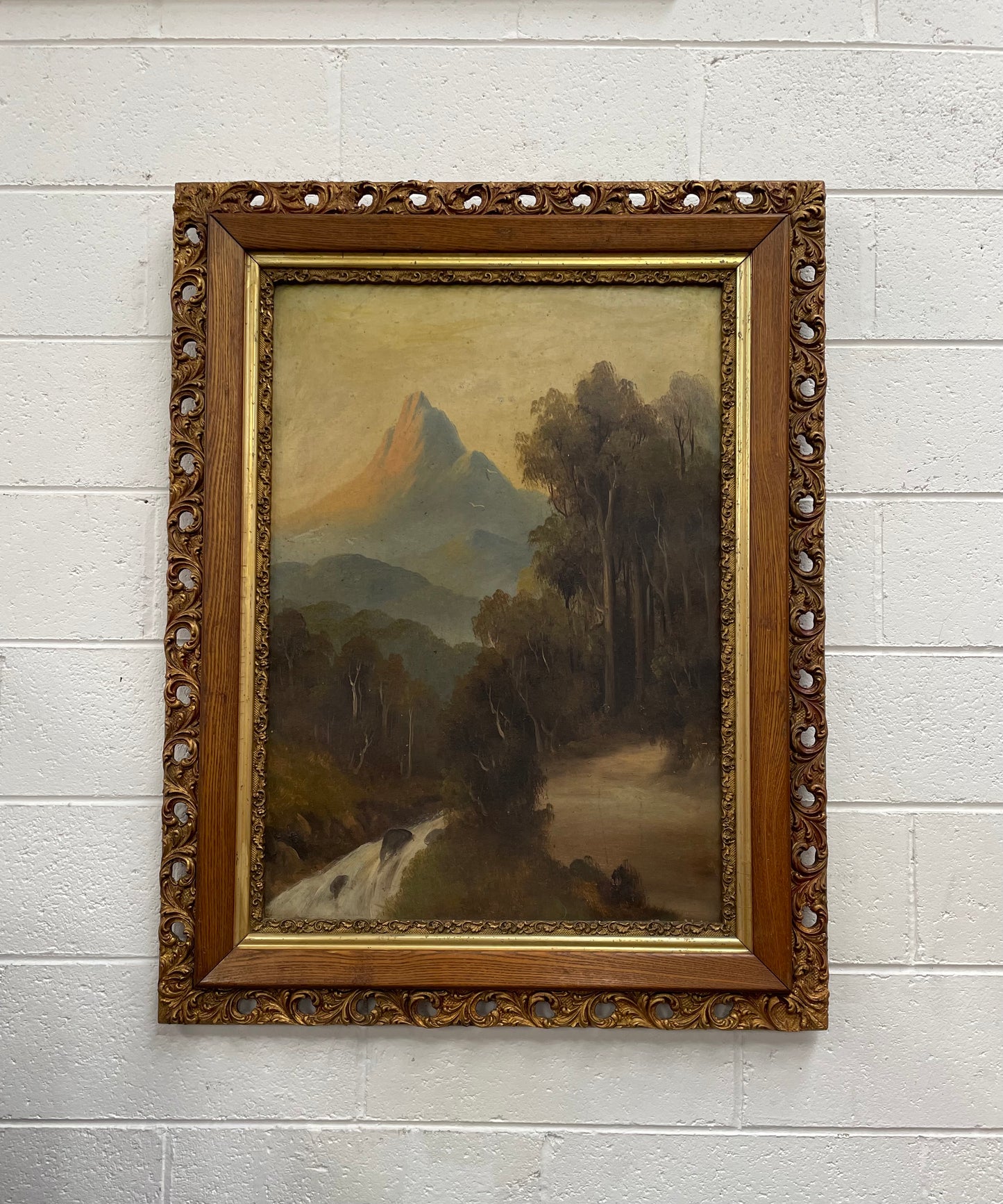 Beautiful Pair of Victorian Oil on Board Landscapes