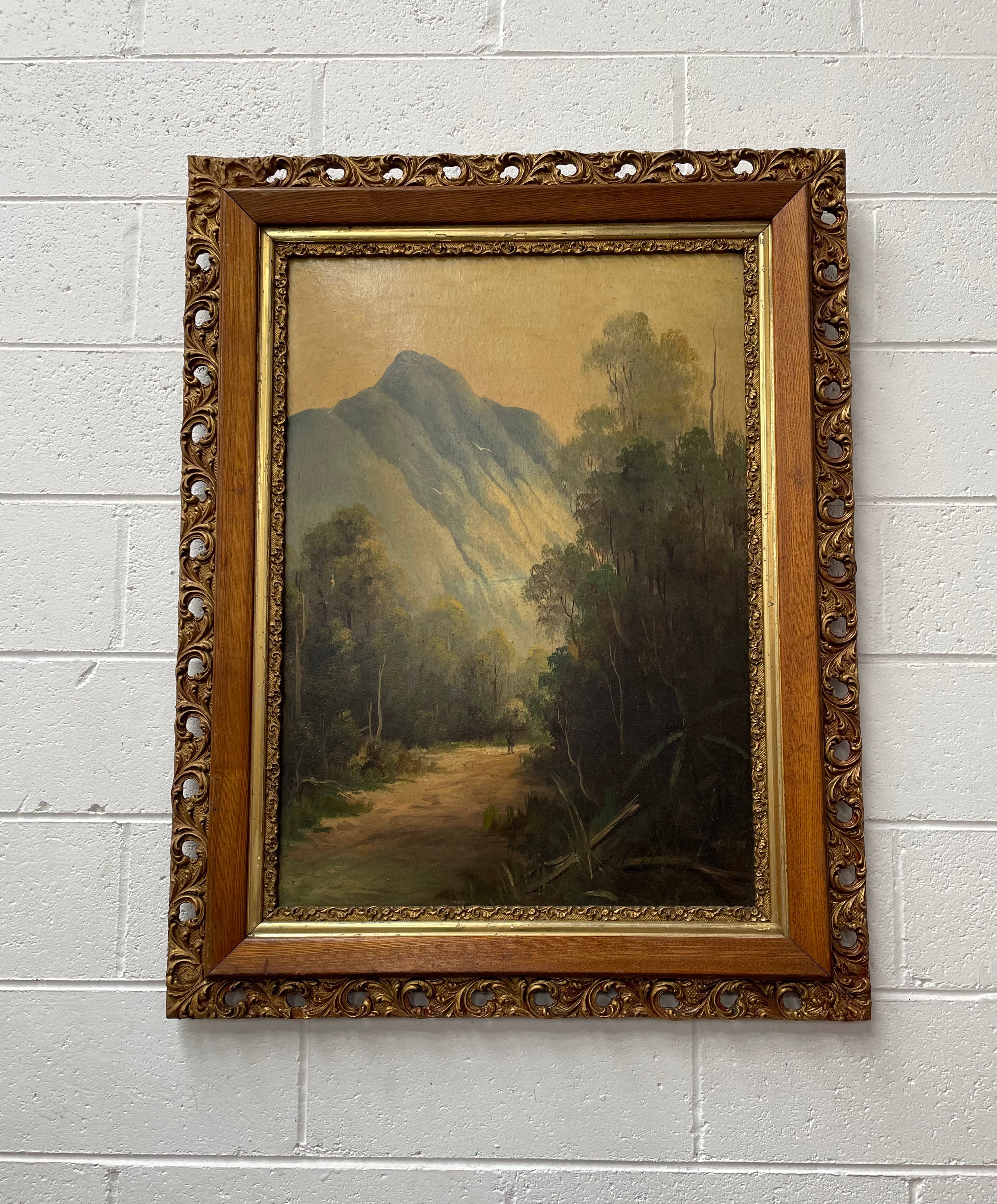 Beautiful Pair of Victorian Oil on Board Landscapes | Antique & Vintage | Moonee Ponds Antiques | Australia Wide Delivery