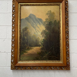 Beautiful Pair of Victorian Oil on Board Landscapes