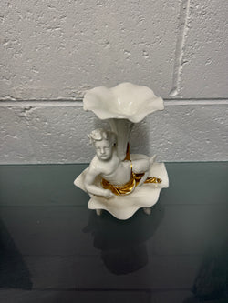 Antique Limoges Signed Cherub Vase | Antique & Vintage | Moonee Ponds Antiques | Australia Wide Delivery