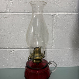 Victorian Glass Finger Lamp