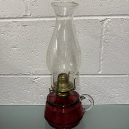 Victorian Glass Finger Lamp