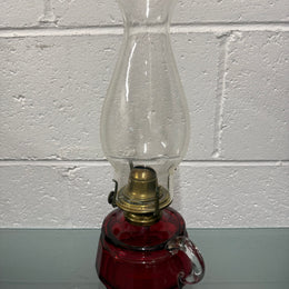 Victorian Glass Finger Lamp