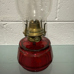 Victorian Glass Finger Lamp